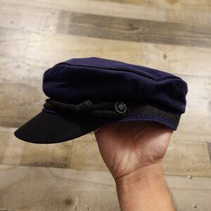 Scotch & Soda Navy and Black Fisherman Cap